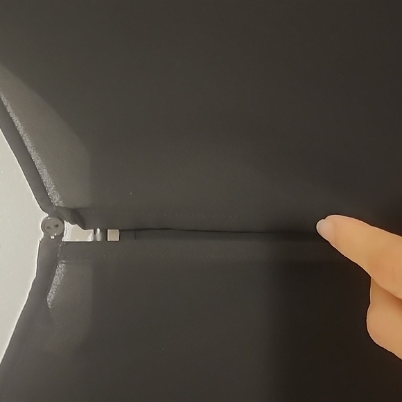 H&M Blouse 8 Womens Size Long Sleeves Black - Picture 6 of 10